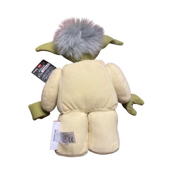 LEGO Star Wars Yoda Holiday Plush Stuffed Toy 12" Green & Beige New with Tag NWT - Picture 6 of 7